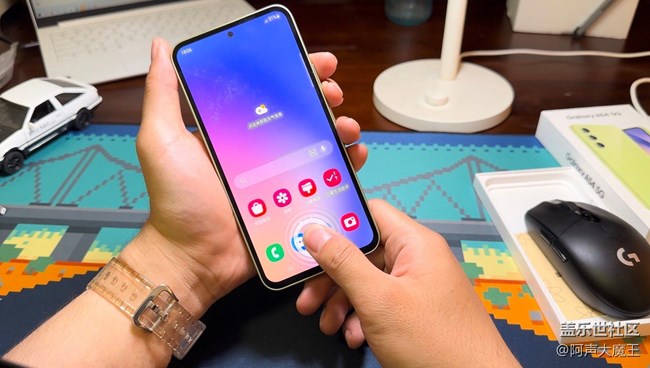 很难想象Galaxy A54也配有防尘防水[泪][泪][泪] ​​​