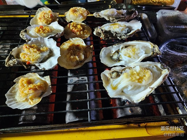 【火热的夏天】晚上纳凉逛烧烤