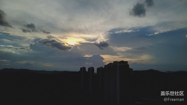 【捕捉夏日美好】养眼的夕阳