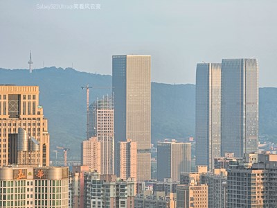 透过Galaxy S23Ultra的镜头，看窗外的长沙城