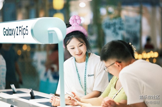 折叠第五代 谁能不爱 济南三星快闪店活动回顾