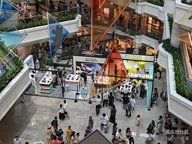 【品鉴第五代新品】广州三星折叠新品快闪活动回顾