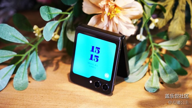 Galaxy Z Flip5三星商城专属颜色精美图赏