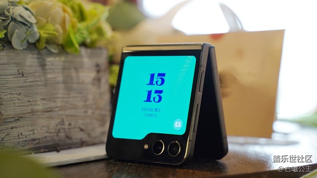 Galaxy Z Flip5三星商城专属颜色精美图赏