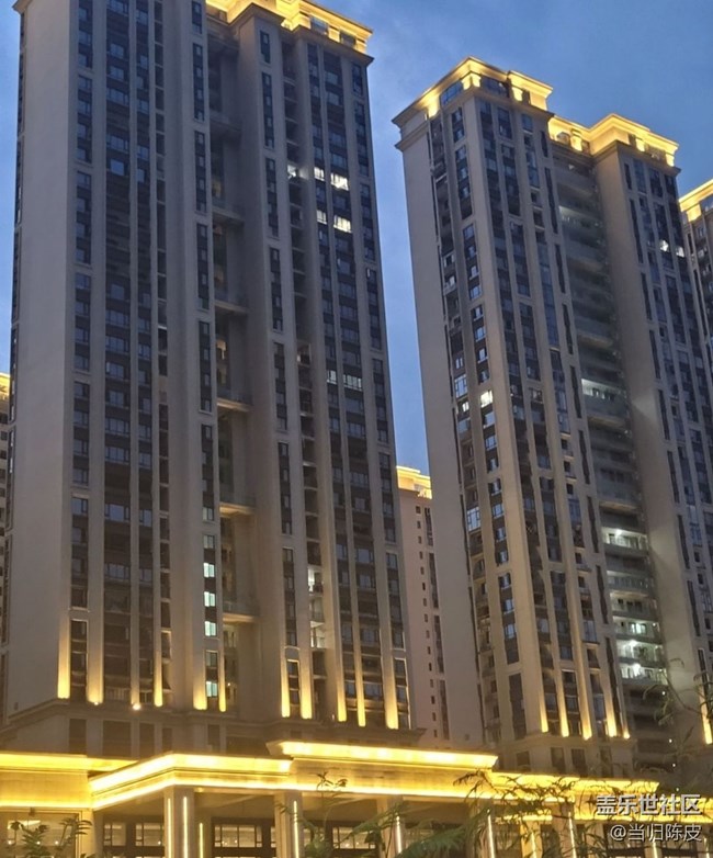 【夜景街头】老家夜景