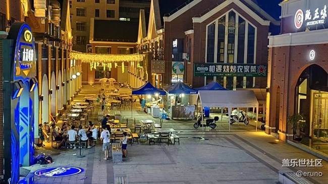 【夜景街头】美食街