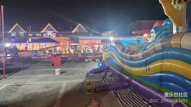 【夜景街头】游乐场
