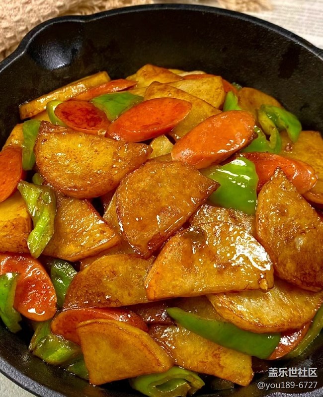 【小情蔬】青椒土豆片
