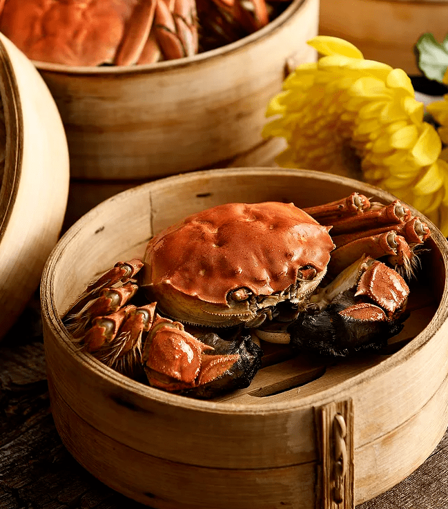 已开奖【美食10月第三期】菊香蟹肥