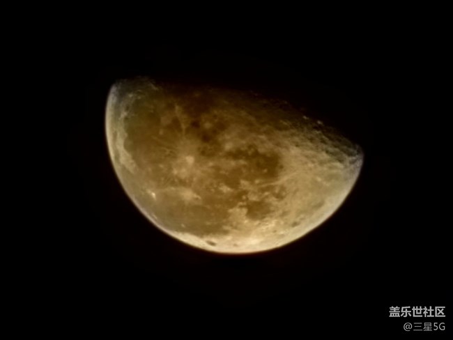 【美丽的夜】月半弯 美如画