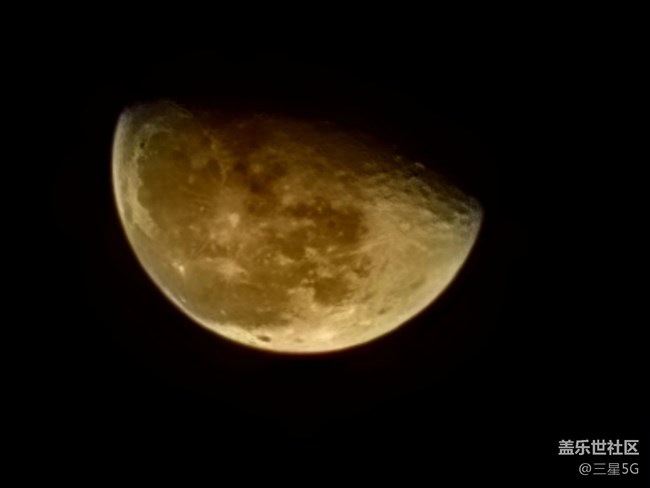 【美丽的夜】月半弯 美如画
