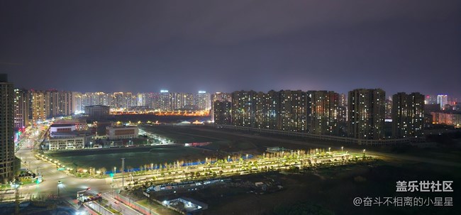 繁星点点，万家灯火