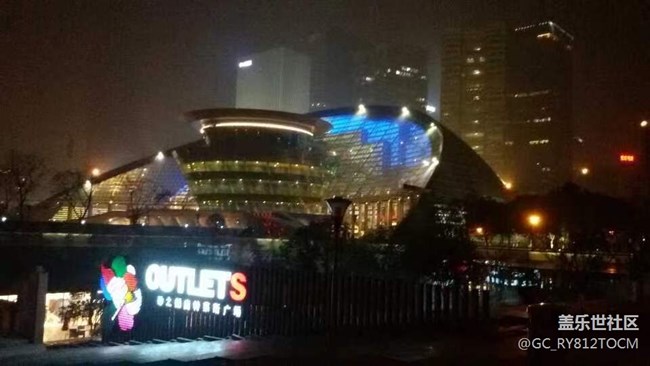 【美丽的夜】广场夜景