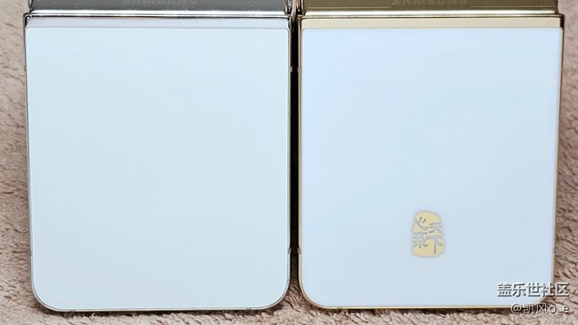 设备的对比图鉴之W24 flip＆Z Flip5