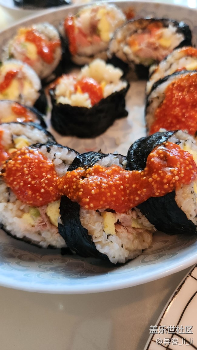 第一次做紫菜包饭