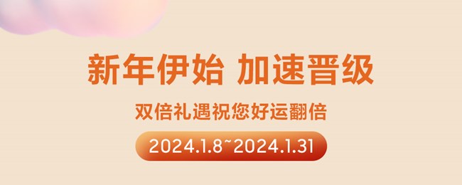 新年伊始 加速晋级