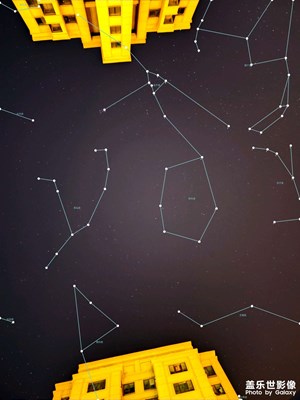 【定格身边的美】+小区顶上的星空