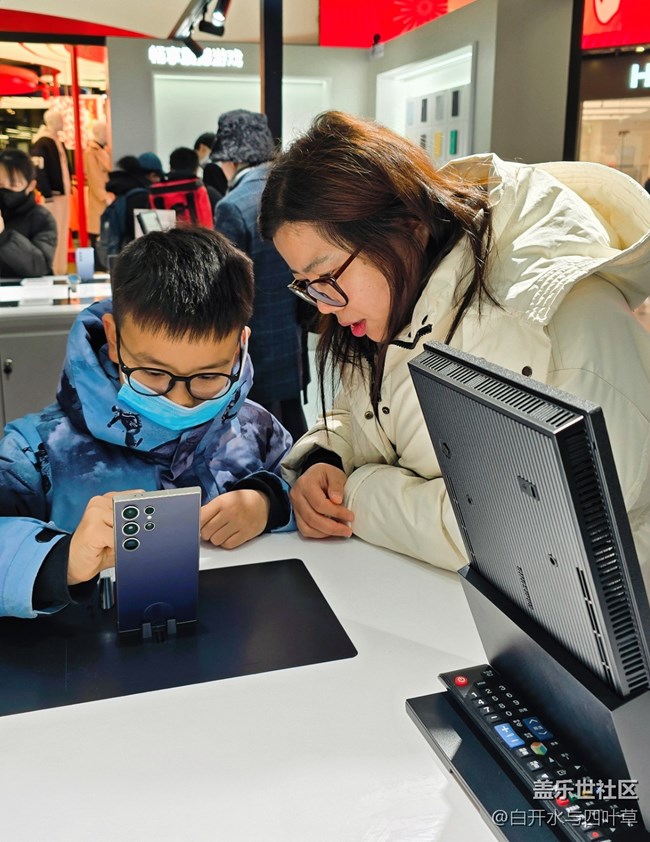 三星S24系列新品快闪店通州万达打卡