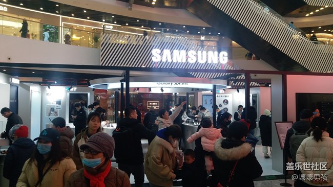 三星S24系列新品快闪店通州万达打卡