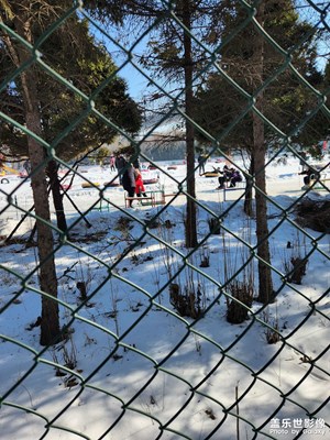 【我家乡的春节】雪上活动