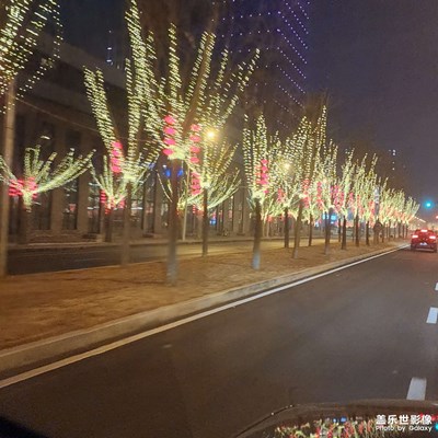 我家乡的春节 春节街景