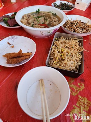 回老家吃坝坝宴