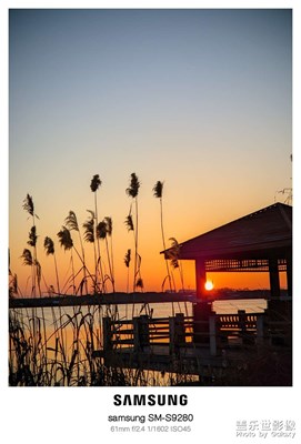谁把今天的夕阳画的这么美