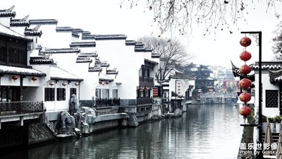 雪后夫子庙：银装素裹的古都之美