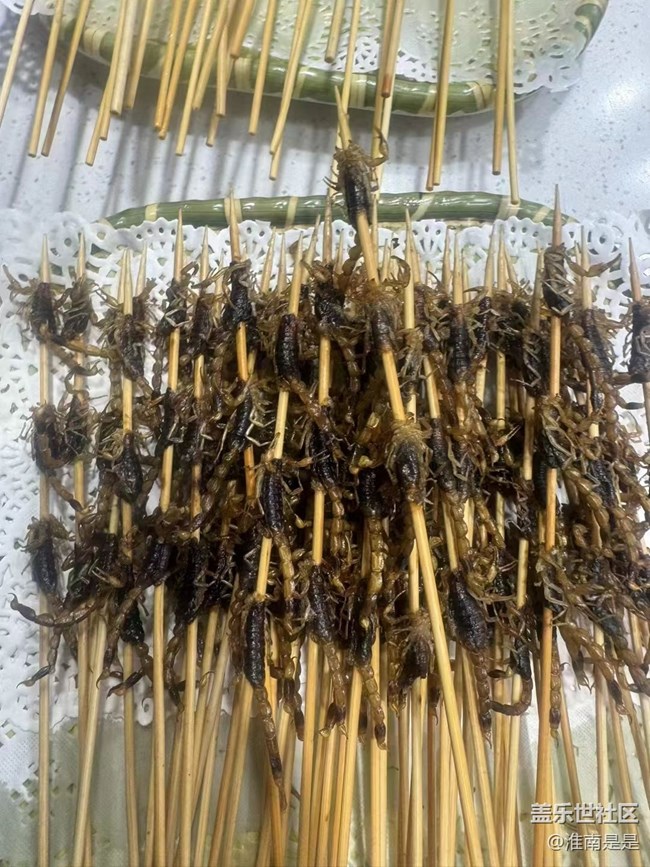 【食鲜】烤虫串