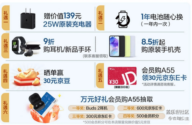 Galaxy A55 5G全面开售 福利信息汇总