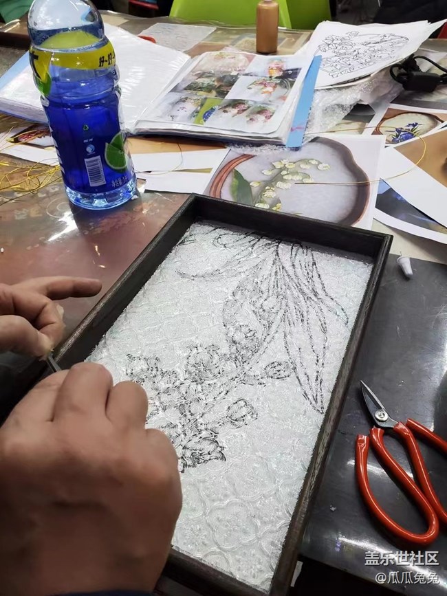 三星s系列宣讲会，手工diy城堡太美了