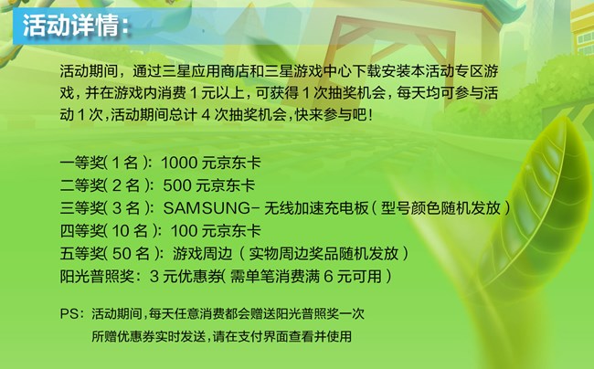 踏青畅游无限，消费赢取千元京东卡