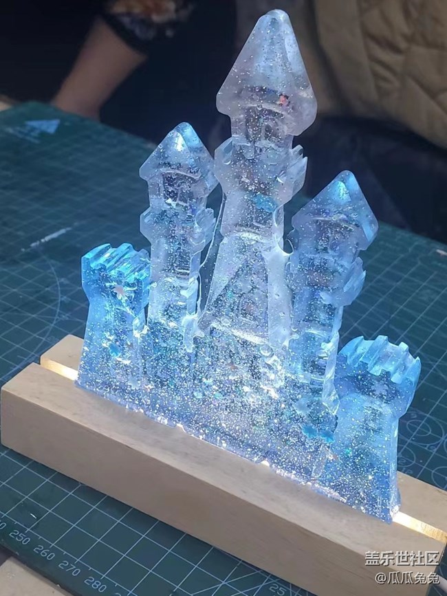 三星s系列宣讲会，手工diy城堡太美了
