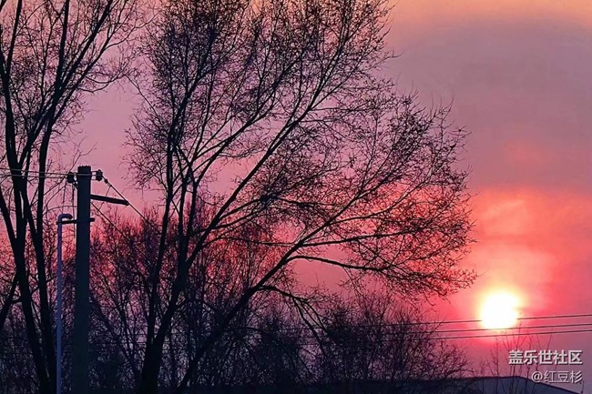 【春满人间】+ 春天的夕阳