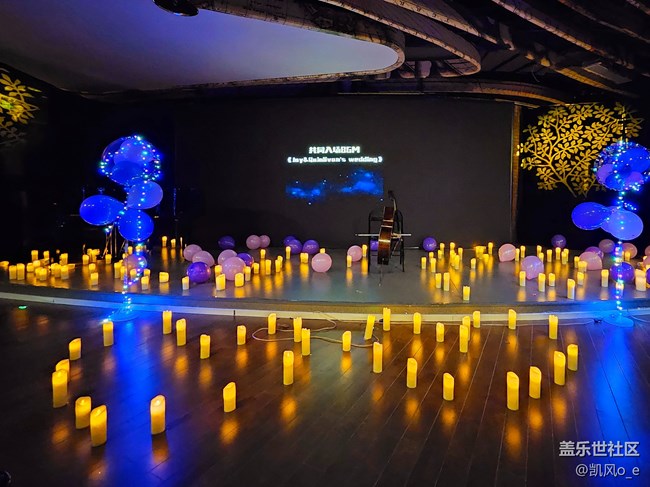 {烛光音乐会}+和小伙伴们一起体验夜景模式的音乐会呀~