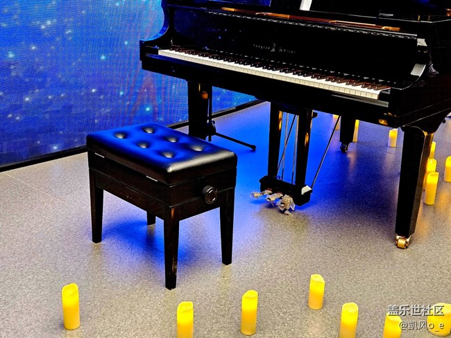 {烛光音乐会}+和小伙伴们一起体验夜景模式的音乐会呀~