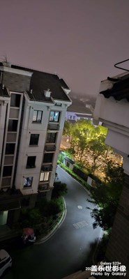 【三星手机的夜景】+午夜，雾夜