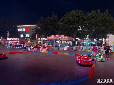【三星手机的夜景】繁忙的多彩之夜