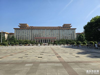 夏日火热的西安