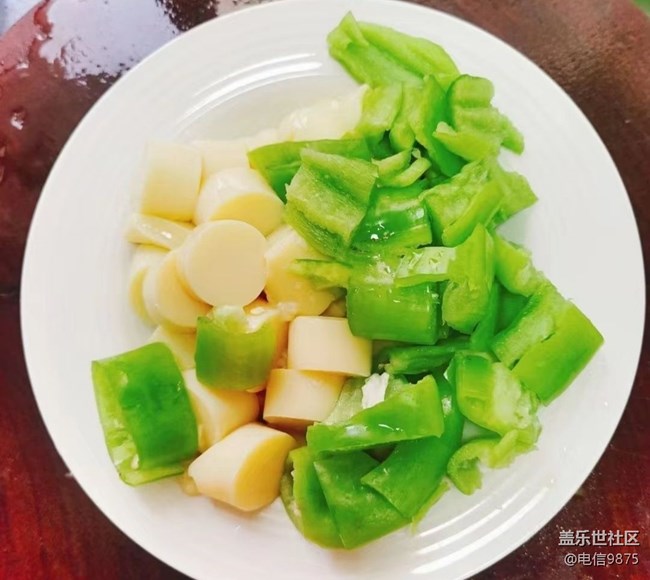 【夏饭菜】青椒豆腐