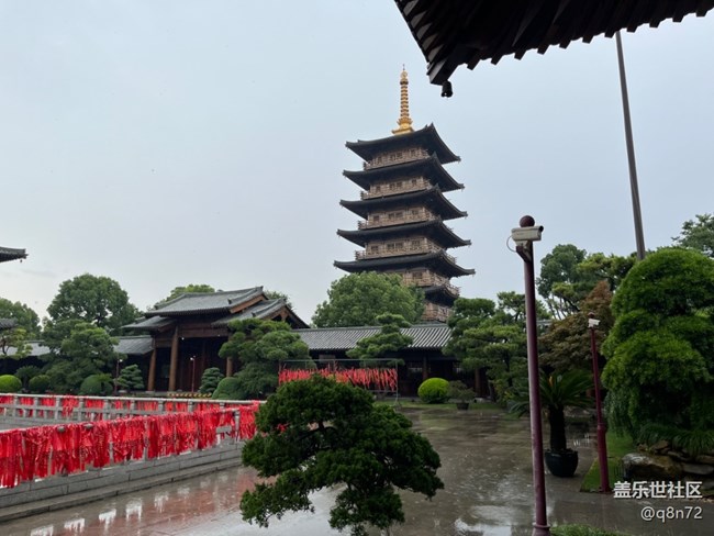 #心静自然凉~假期参观宝山寺