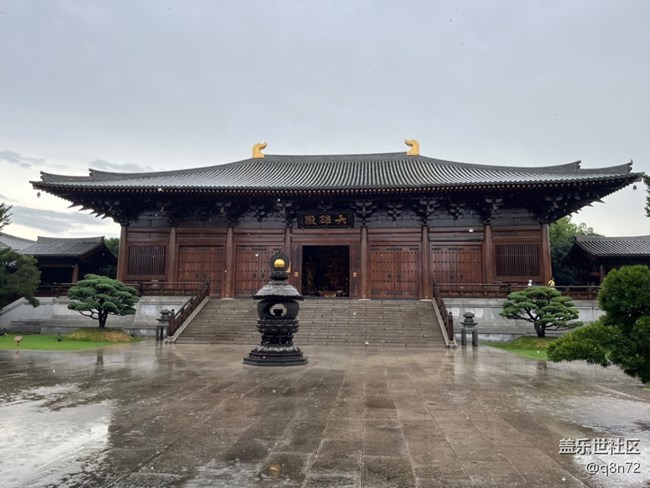 #心静自然凉~假期参观宝山寺