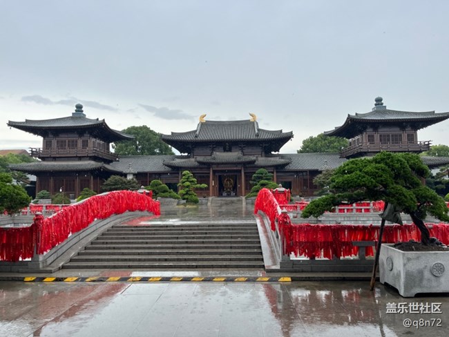 #心静自然凉~假期参观宝山寺