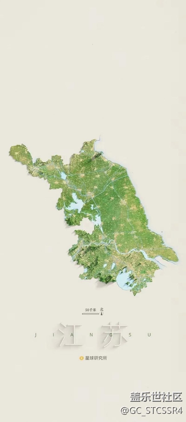 地图系列之两江湖