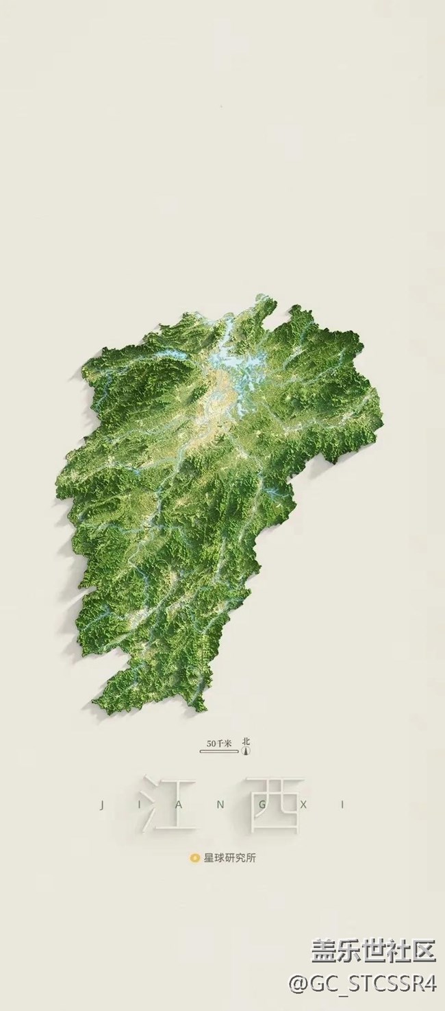 地图系列之两江湖