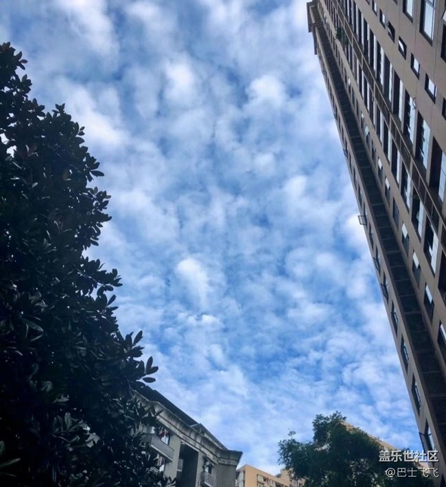 【天空收藏家】小区的天空