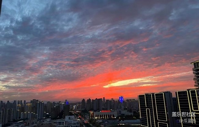 【天空收藏家】朝霞晚霞