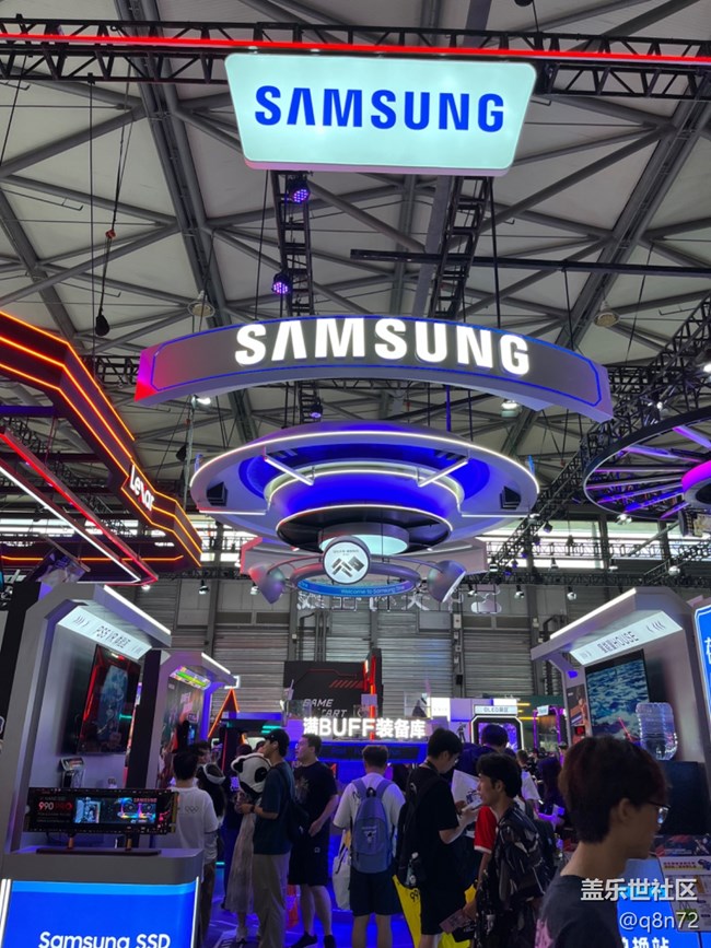 2024ChinaJoy游戏展 打卡三星品牌存储展台
