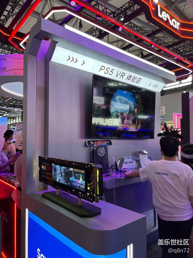 2024ChinaJoy游戏展 打卡三星品牌存储展台