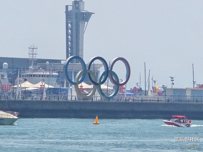 8月3日青岛奥运五环拍摄回顾